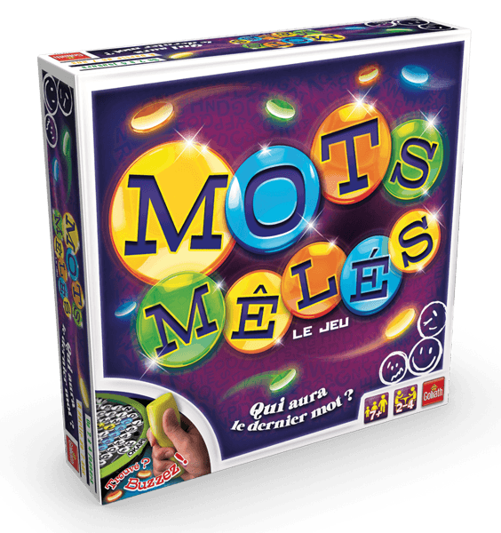 Boîte du jeu : Mots Mêlés