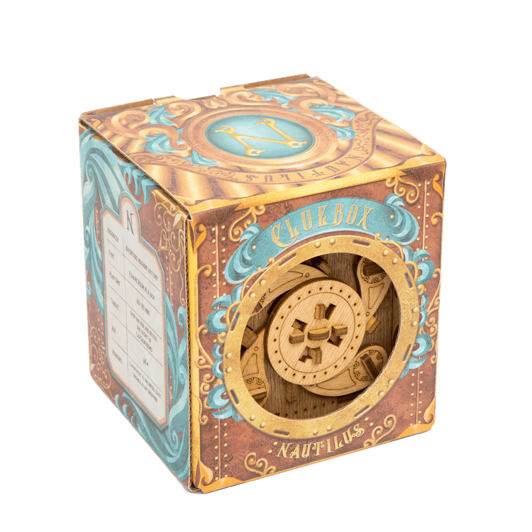 Boîte du jeu : Cluebox Captain Nemo Nautilus