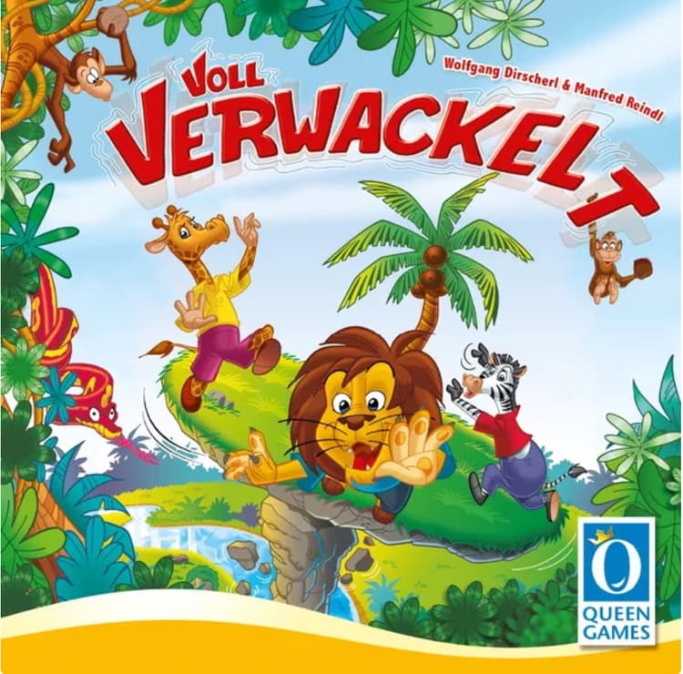 Boîte du jeu : Voll Verwackelt