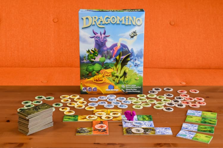 Boîte du jeu : Dragomino