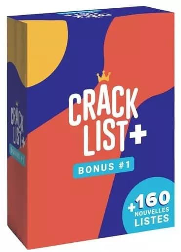 Boîte du jeu : Crack List + Bonus 1