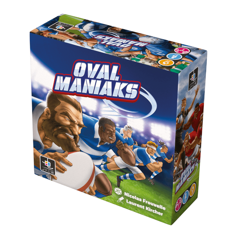 Boîte du jeu : Ovalmaniaks