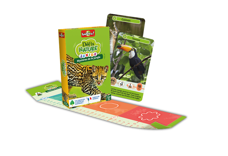Boîte du jeu : Défis Nature Junior - Mystères de la jungle