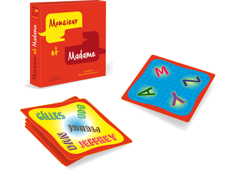Boîte du jeu : Monsieur et Madame