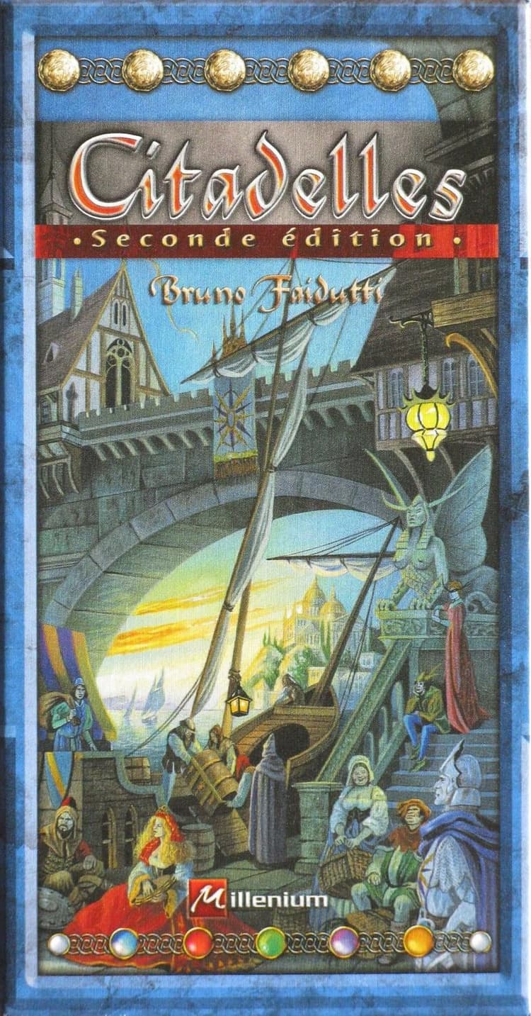 Boîte du jeu : Citadelles : Deuxième édition