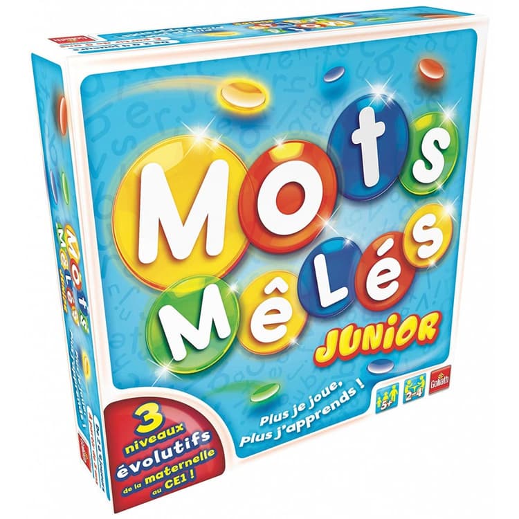 Boîte du jeu : Mots Mêlés Junior