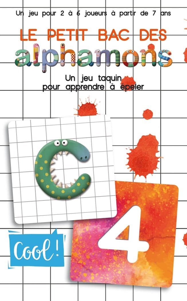 Boîte du jeu : Le Petit Bac des Alphamons