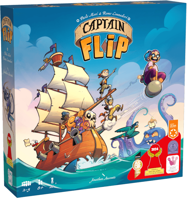 Boîte du jeu : Captain Flip