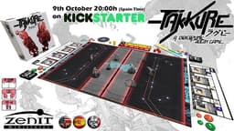 Couverture de Takkure, a cyberpunk rugby game
