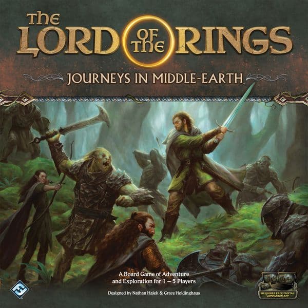 Boîte du jeu : The Lord of the Rings: Journeys in Middle-Earth