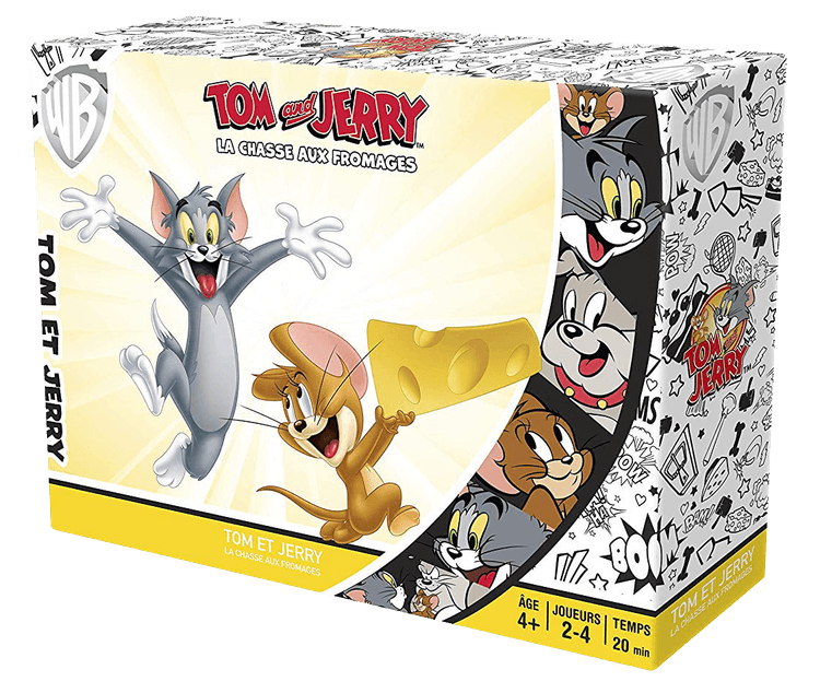 Boîte du jeu : Tom & Jerry - La Chasse aux Fromages