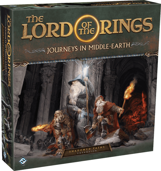 Boîte du jeu : The Lord of the Rings: Journeys in Middle-Earth – Shadowed Paths Expansion