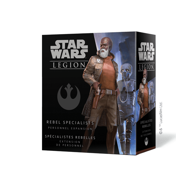 Boîte du jeu : Star Wars Légion : Spécialistes Rebelles