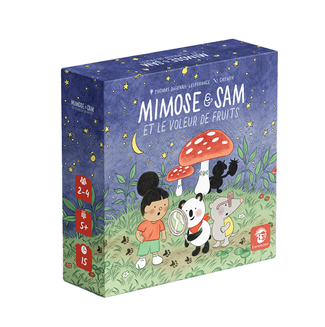 Boîte du jeu : Mimose et Sam et le Voleur de Fruits