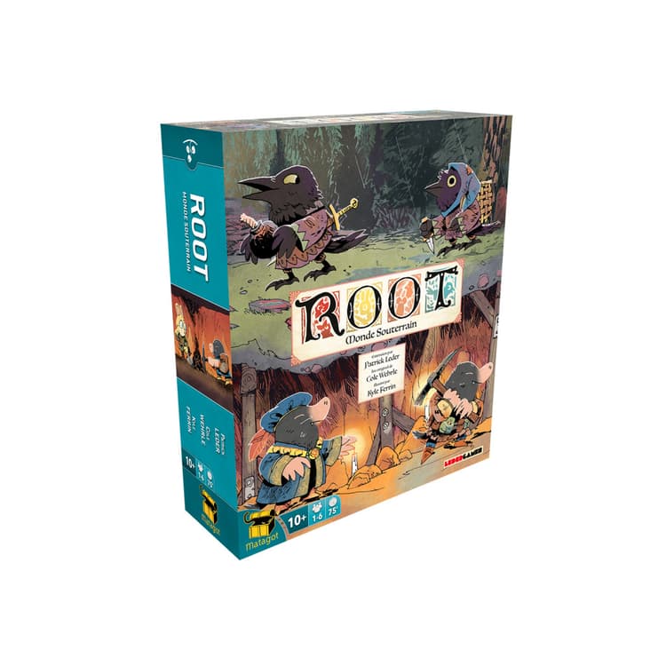 Boîte du jeu : Root - Extension "Monde Souterrain"