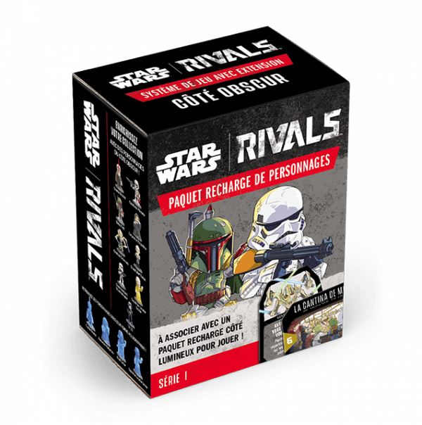 Boîte du jeu : Star Wars Rivals : S1 Côté Obscur - Character Pack