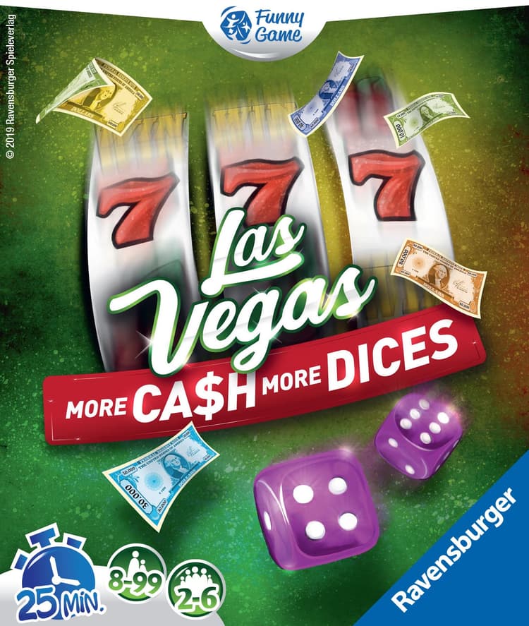 Boîte du jeu : Las Vegas - More Ca$h and More Dice