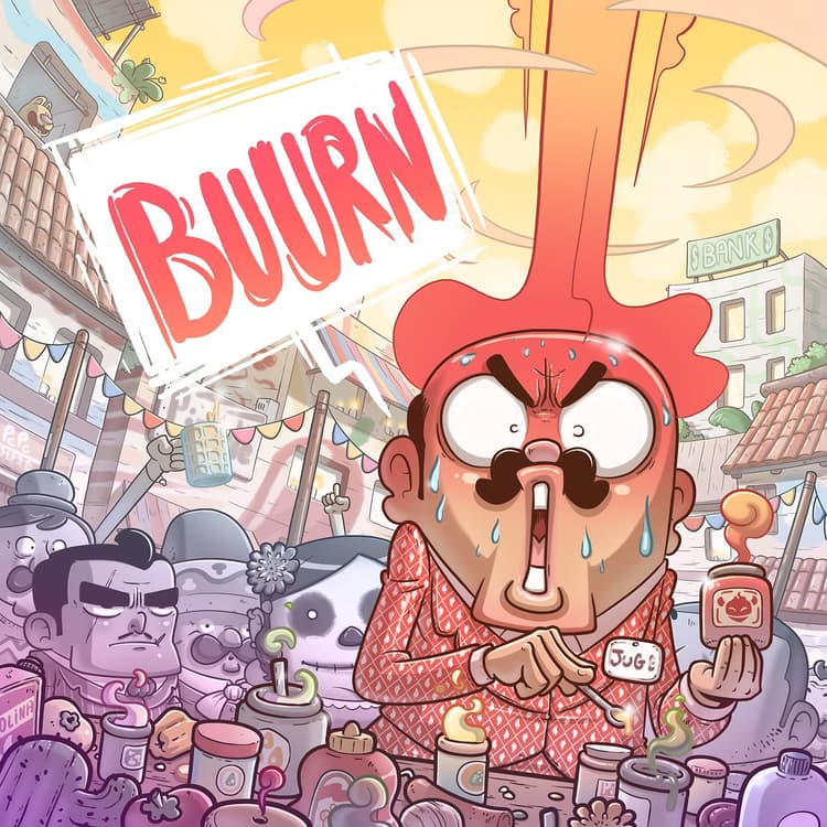 Boîte du jeu : Buurn