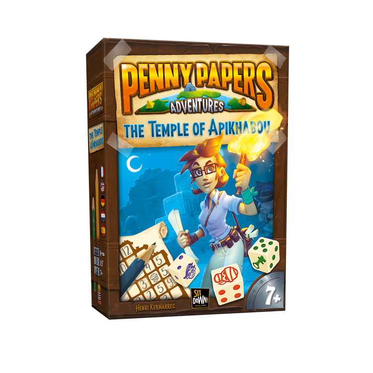 Boîte du jeu : Penny Papers Adventures: Le temple d'Apikhabou