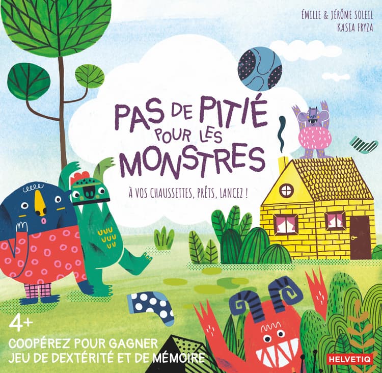 Boîte du jeu : Pas de pitié pour les monstres