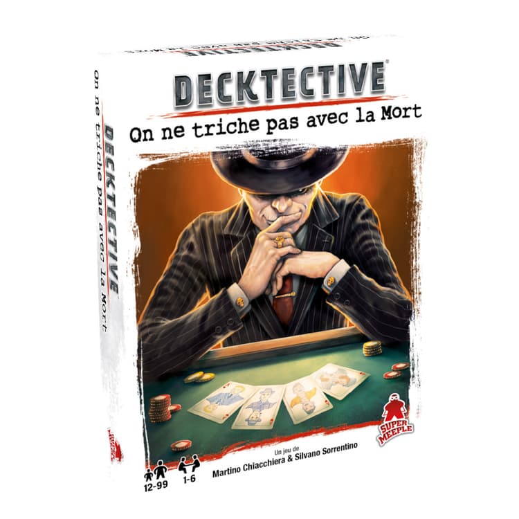 Boîte du jeu : Decktective - On ne triche pas avec la mort