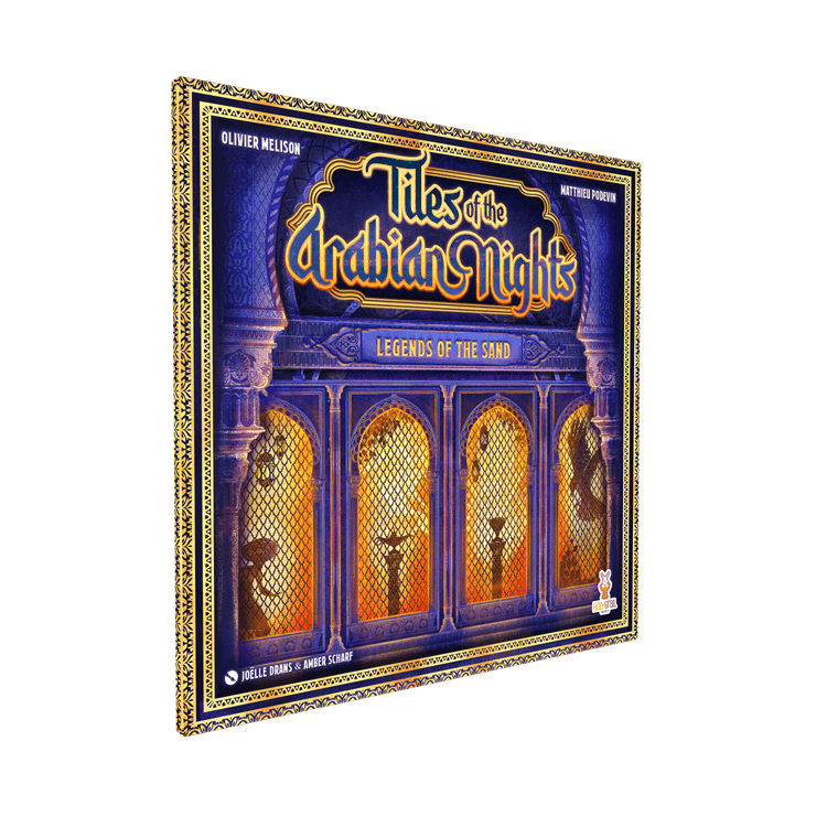 Boîte du jeu : Les contes des 1001 tuiles - Les légendes des sables