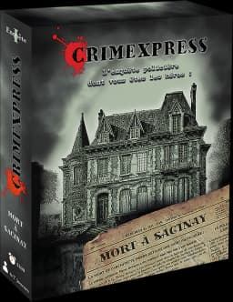 Couverture de Crimexpress : Mort à Sacinay