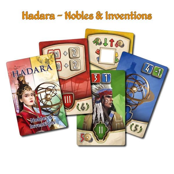 Boîte du jeu : Hadara : Nobles & Inventions