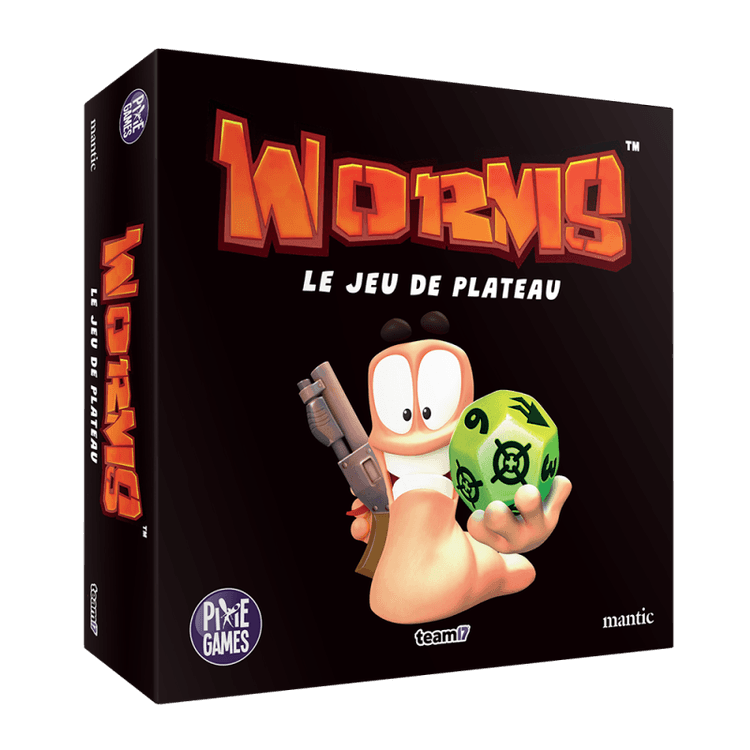 Boîte du jeu : Worms : Le Jeu de Plateau