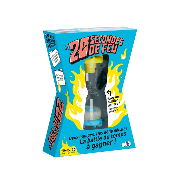 Boîte du jeu : 20 secondes de feu