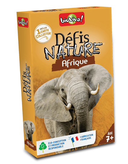 Boîte du jeu : Défis Nature Afrique