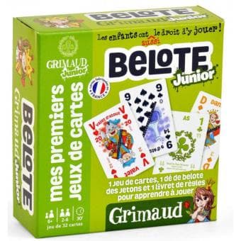 Boîte du jeu : Belote junior