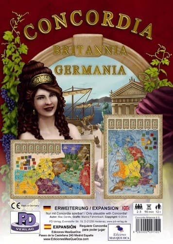 Boîte du jeu : Concordia : Britannia & Germania