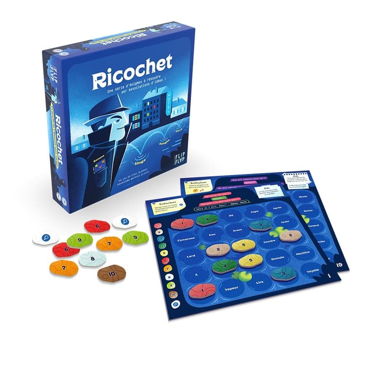 Boîte du jeu : Ricochet 2 - Le profil de l'Homme sans visage