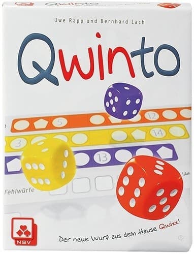 Boîte du jeu : Qwinto