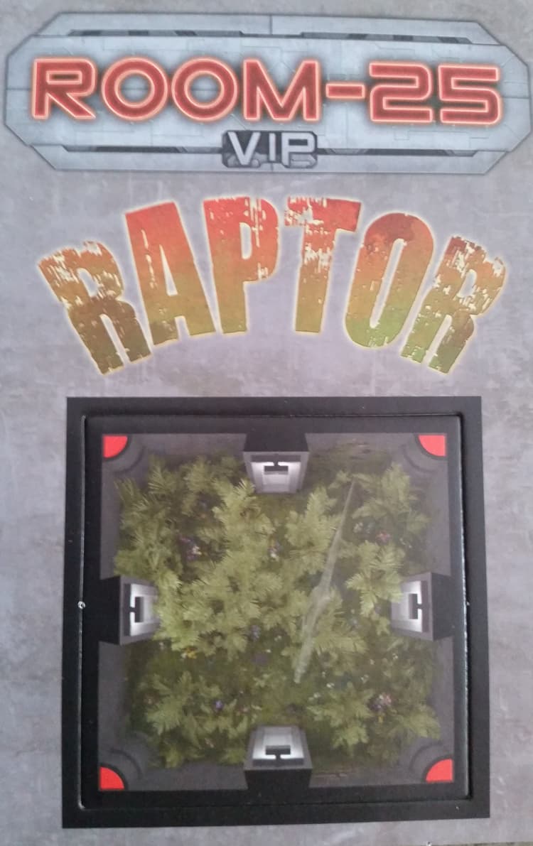 Boîte du jeu : Room 25 - VIP : Tuile promo Raptor