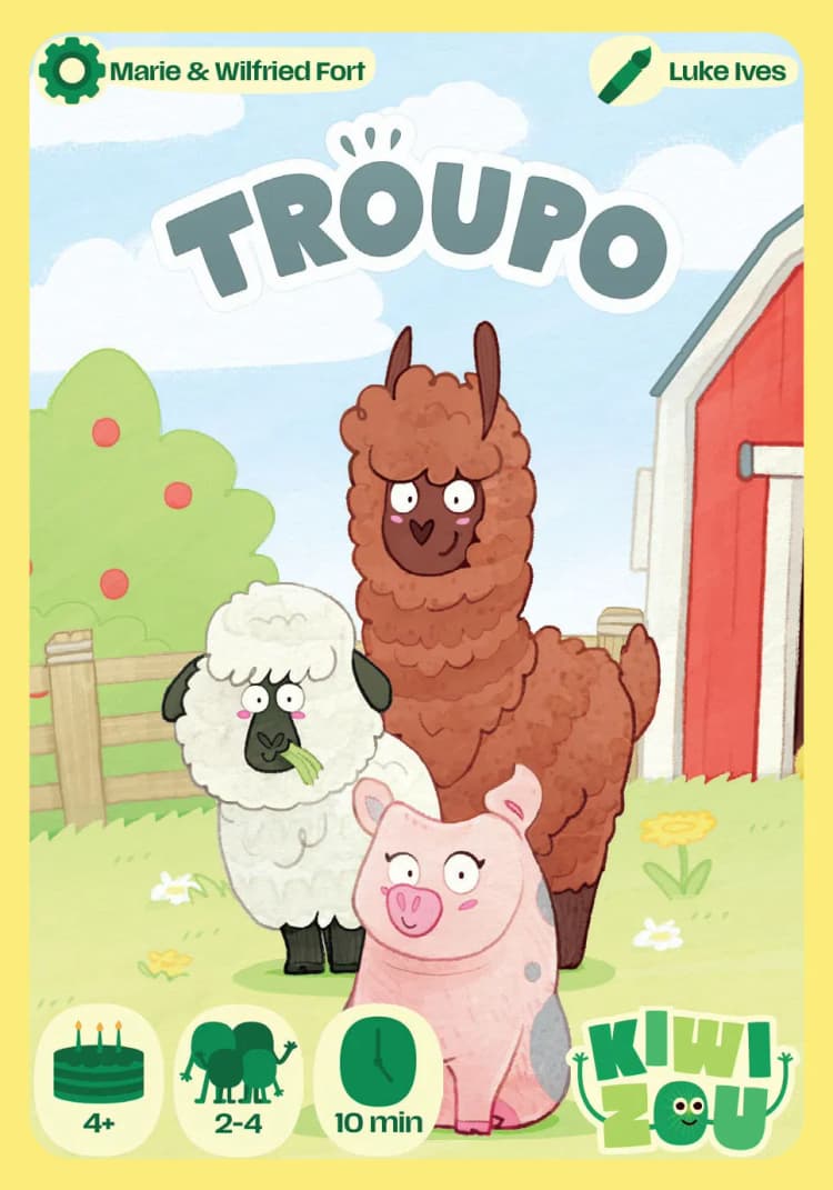 Boîte du jeu : Troupo
