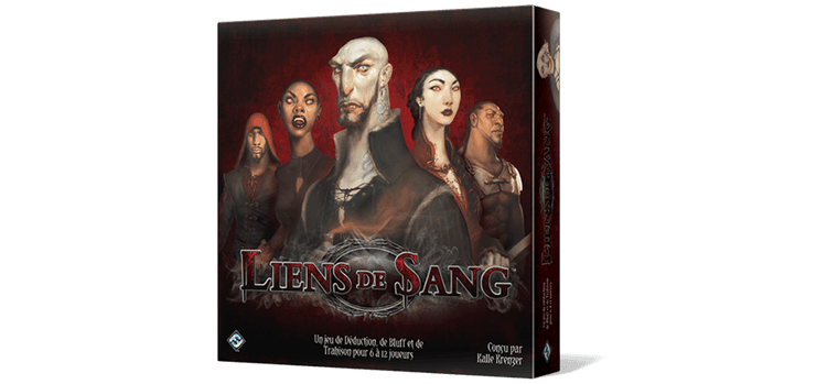 Boîte du jeu : Liens de sang