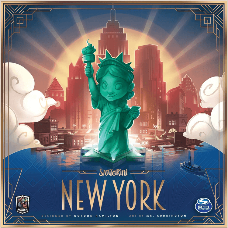 Boîte du jeu : Santorini New York
