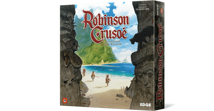 Boîte du jeu : Robinson Crusoé - Aventures sur l’Île Maudite