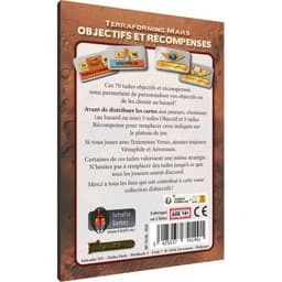 Couverture de Terraforming Mars : Objectifs et Récompenses
