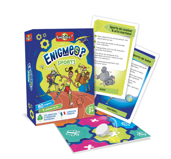 Boîte du jeu : Enigmes - Sports