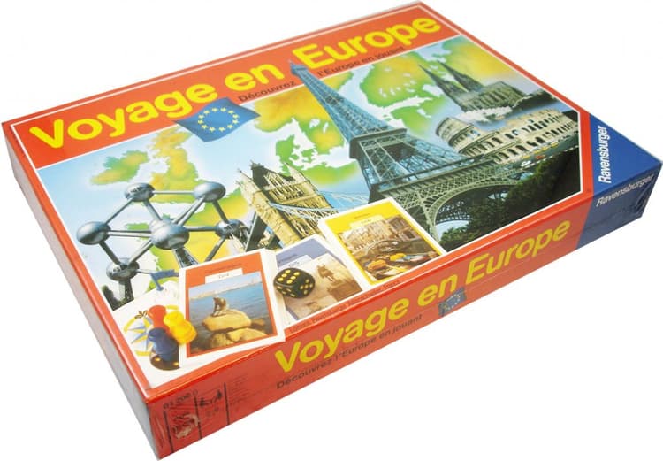 Boîte du jeu : Voyage en Europe