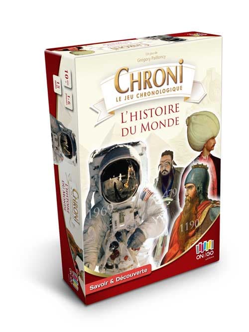 Boîte du jeu : CHRONI - L'HISTOIRE DU MONDE