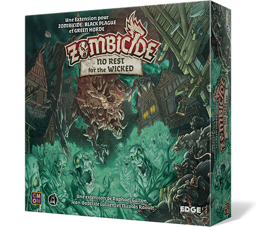 Boîte du jeu : Zombicide : Black Plague - No rest for the wicked