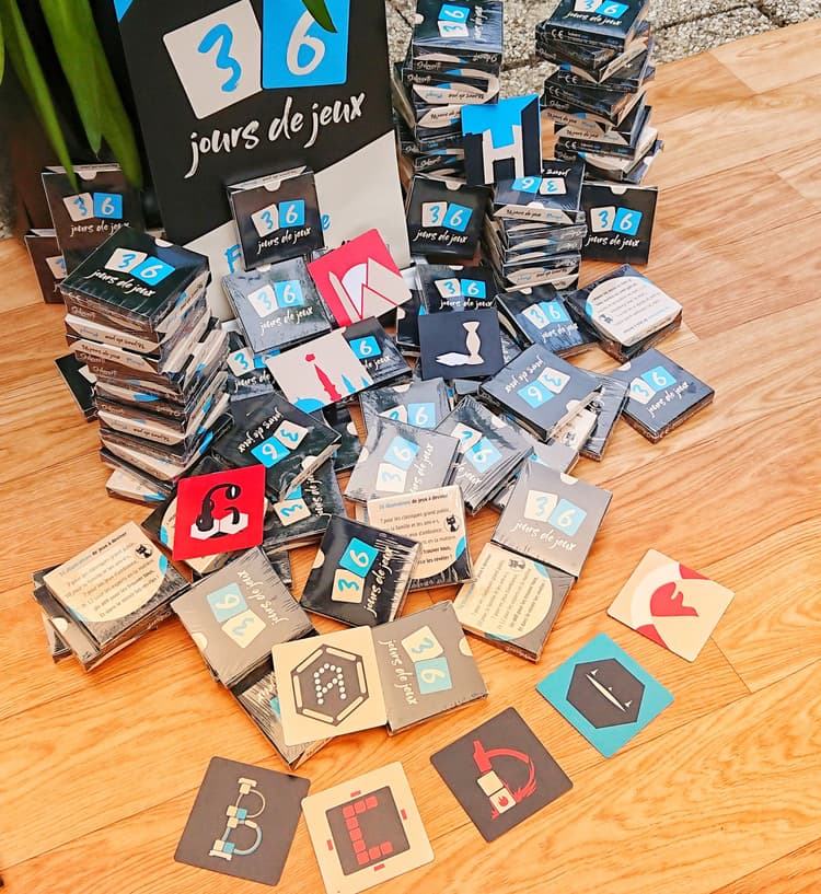 Boîte du jeu : 36 jours de jeux