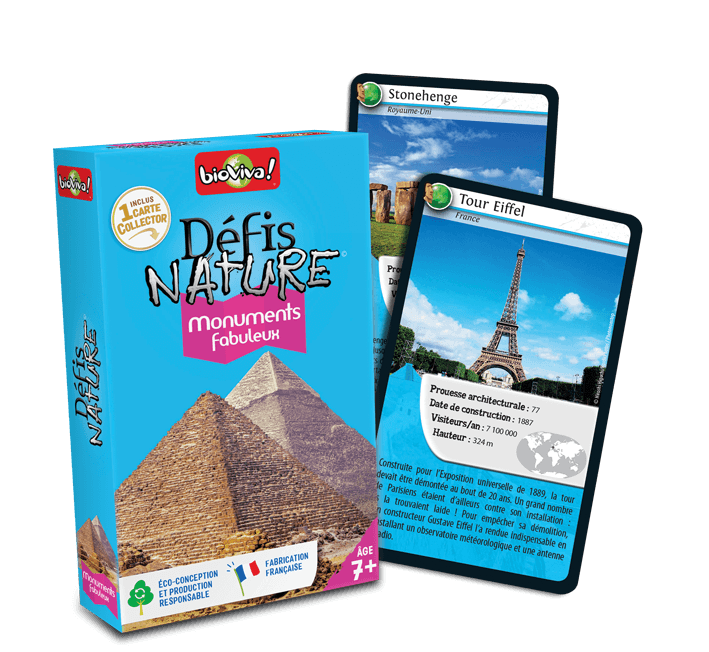 Boîte du jeu : Défis Nature Monumeux fabuleux