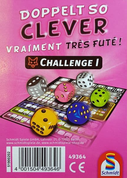 Boîte du jeu : Vraiment Très Futé : Challenge I