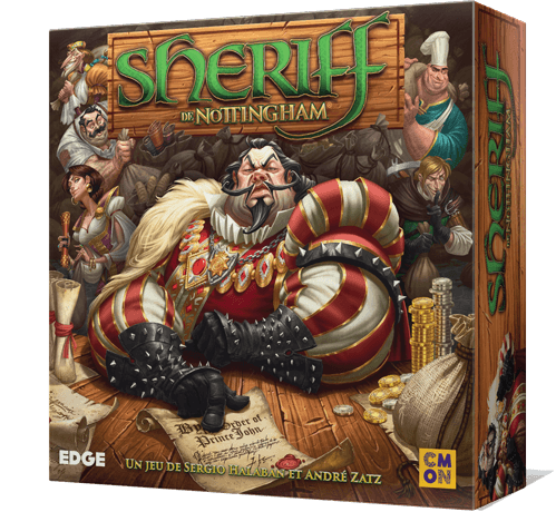 Boîte du jeu : Sheriff de Nottingham