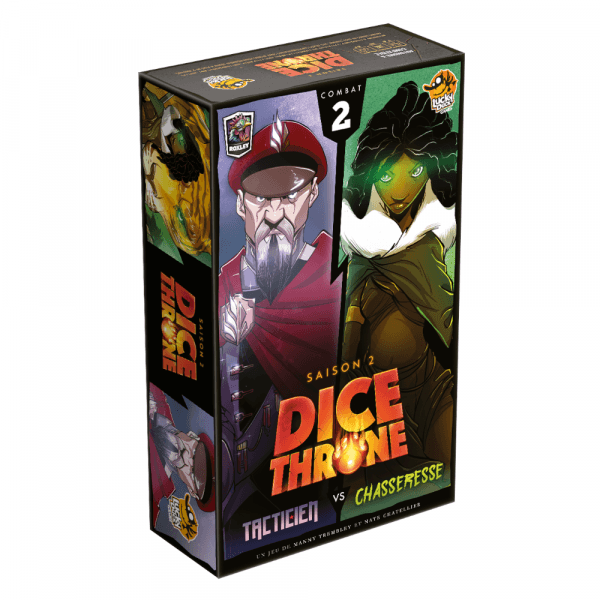 Boîte du jeu : Dice Throne: S2 – Tacticien vs Chasseresse